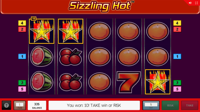 Sizzling Hot 12